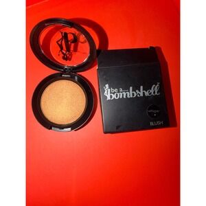 Be A Bombshell Blush Whisper Pressed Powder Shimmer Finish Compact Face